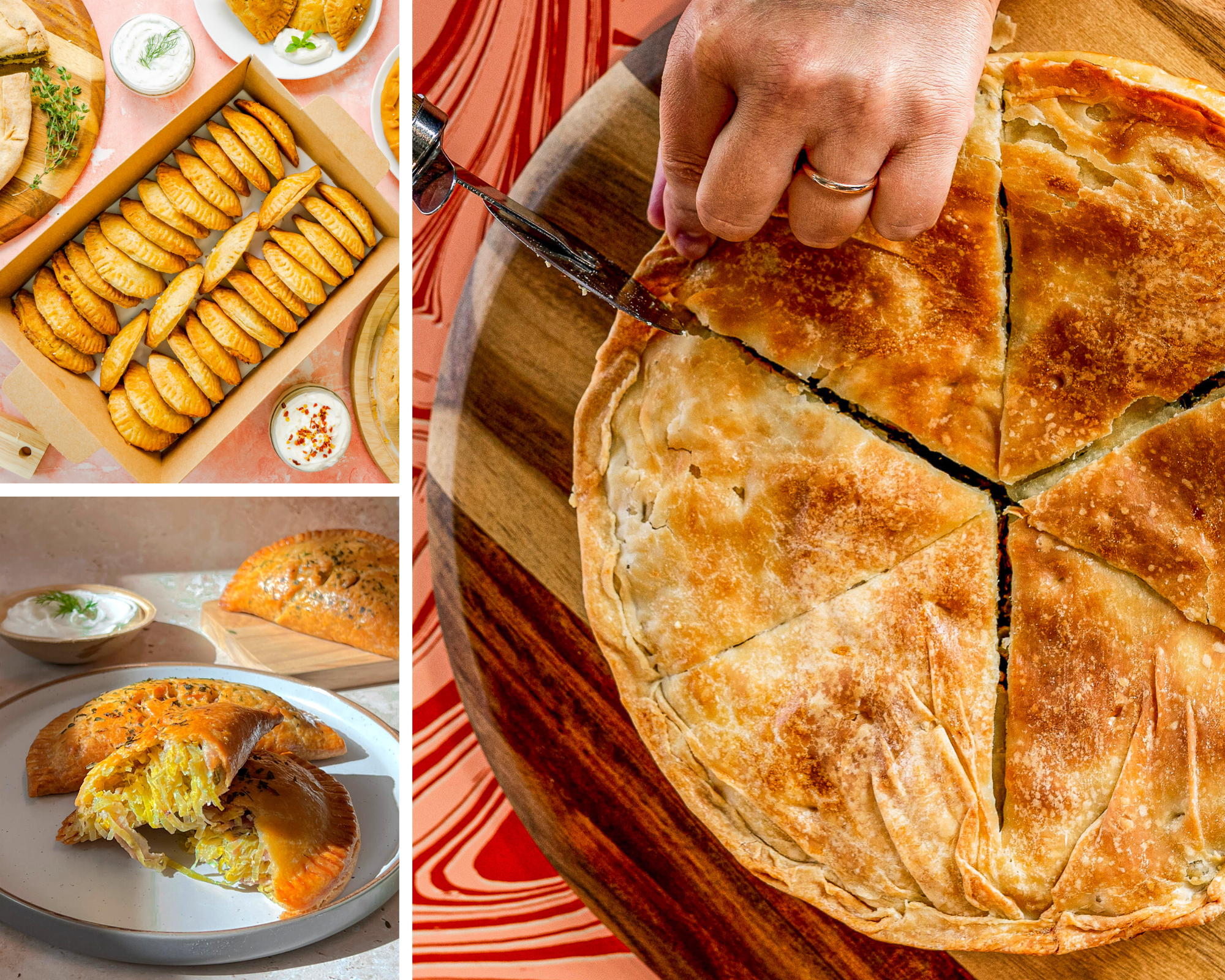 Ready to eat pies